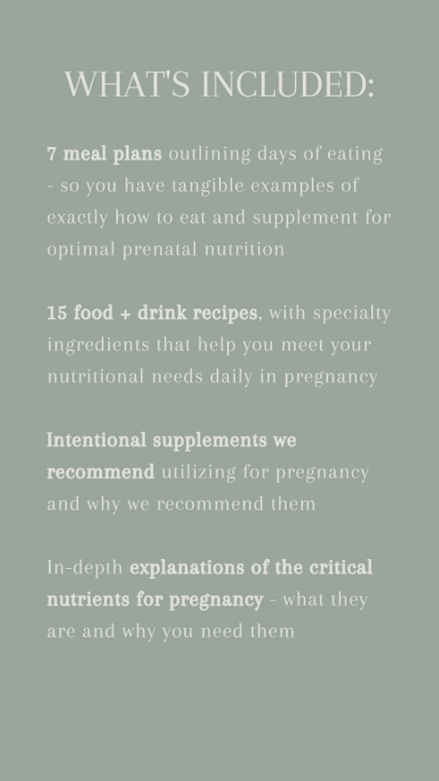 Eat Your Prenatal Digital eBook