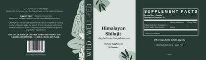 Genuine Gold-Grade Himalayan Shilajit (Asphaltum Punjabianum)