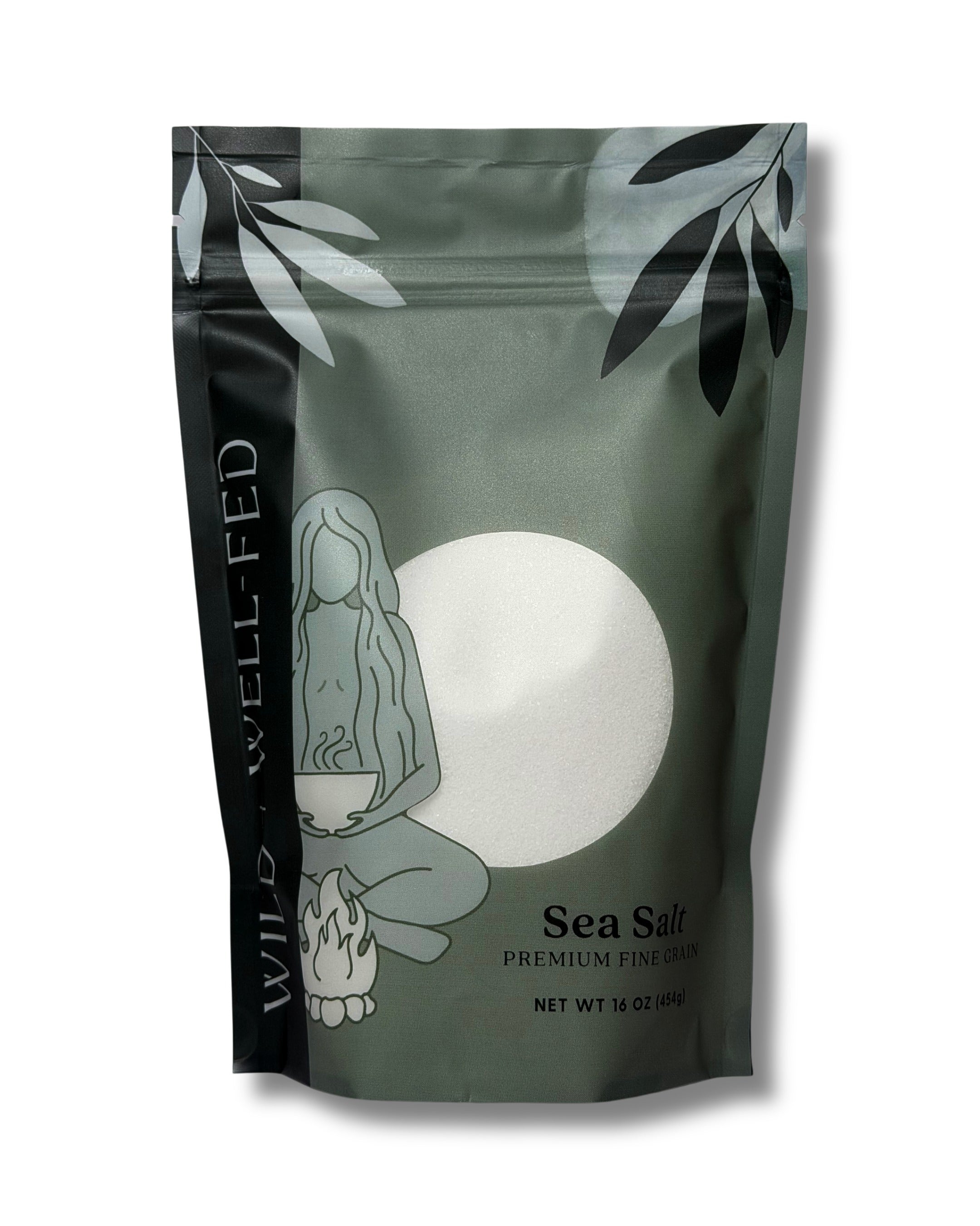 Wild Harvested Sea Salt, 1 lb | Wild + Well-Fed