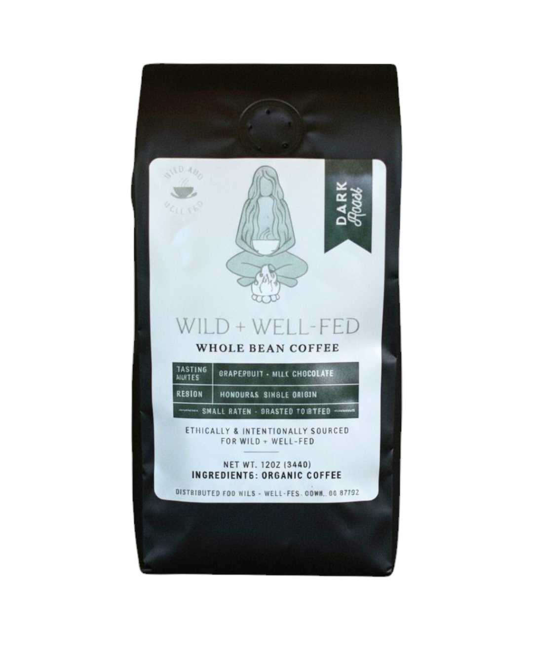 Organically Grown DARK Roast Coffee from Honduras