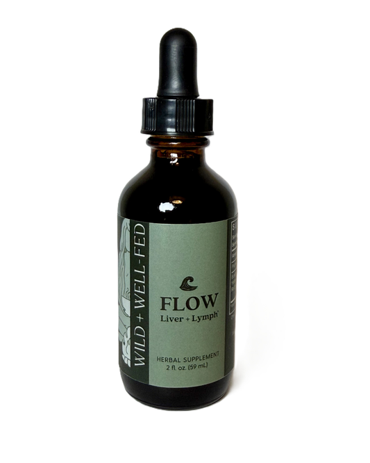 FLOW Organic Herbal Liver & Lymph Support Tincture