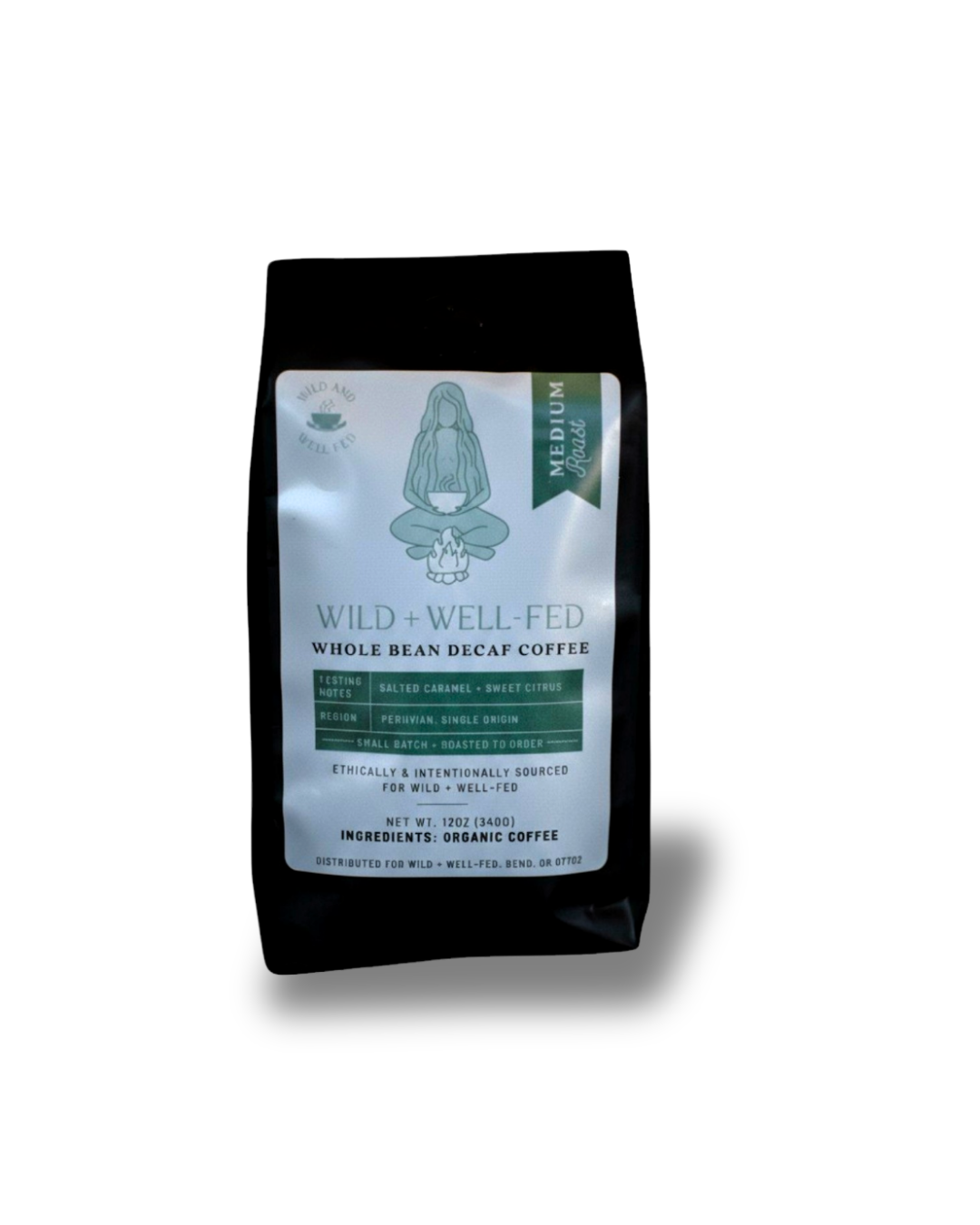 Organically Grown MEDIUM Roast DECAF Coffee from Peru