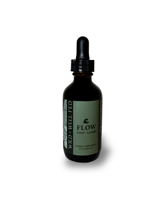 FLOW Organic Herbal Liver & Lymph Tincture